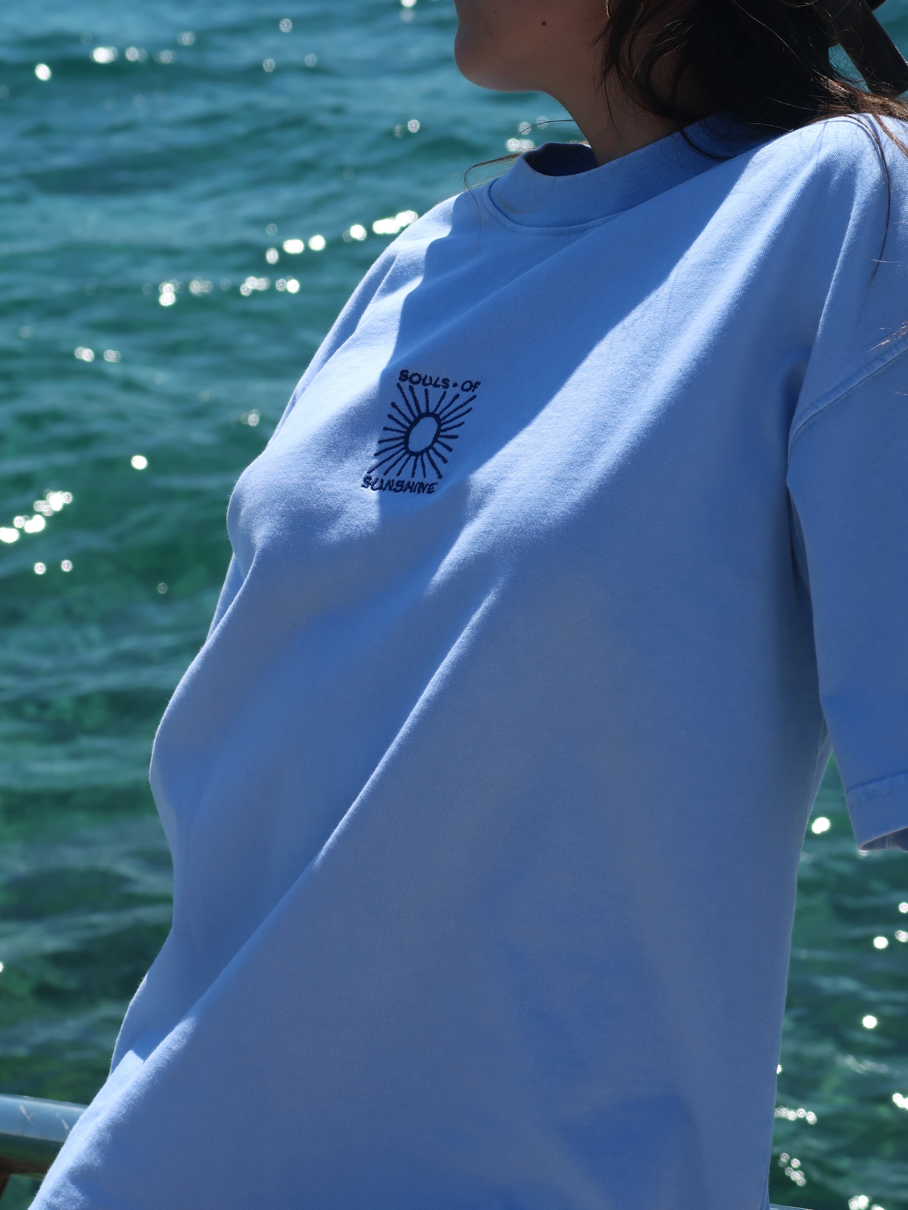 Ice Blue Tee