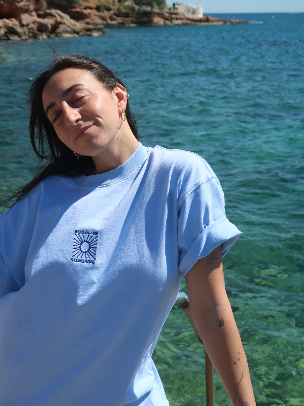 Ice Blue Tee