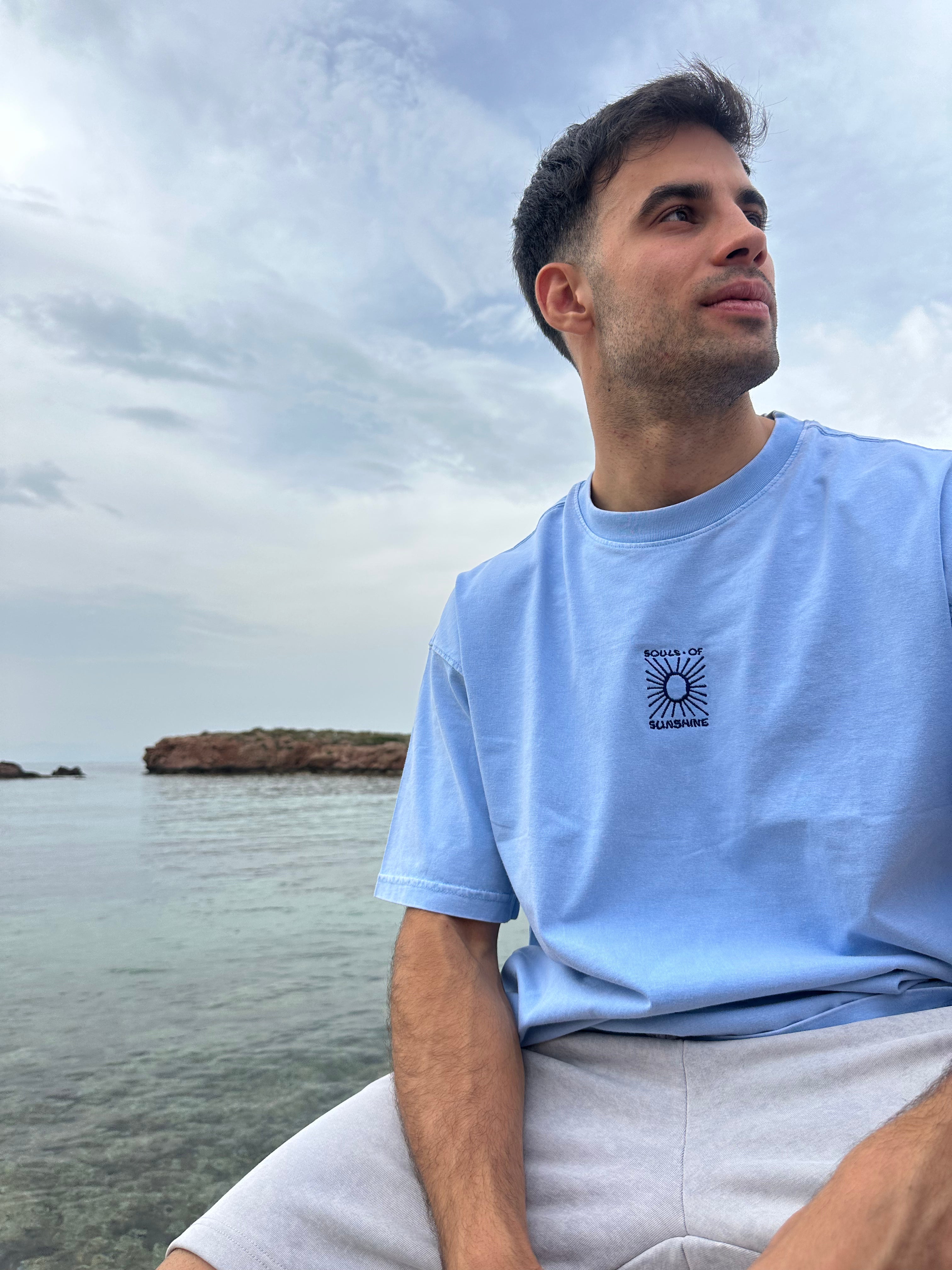 Ice Blue Tee