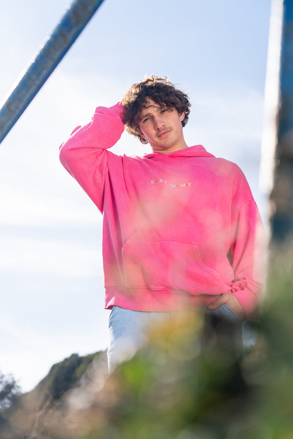 Pink Washed Hoodie
