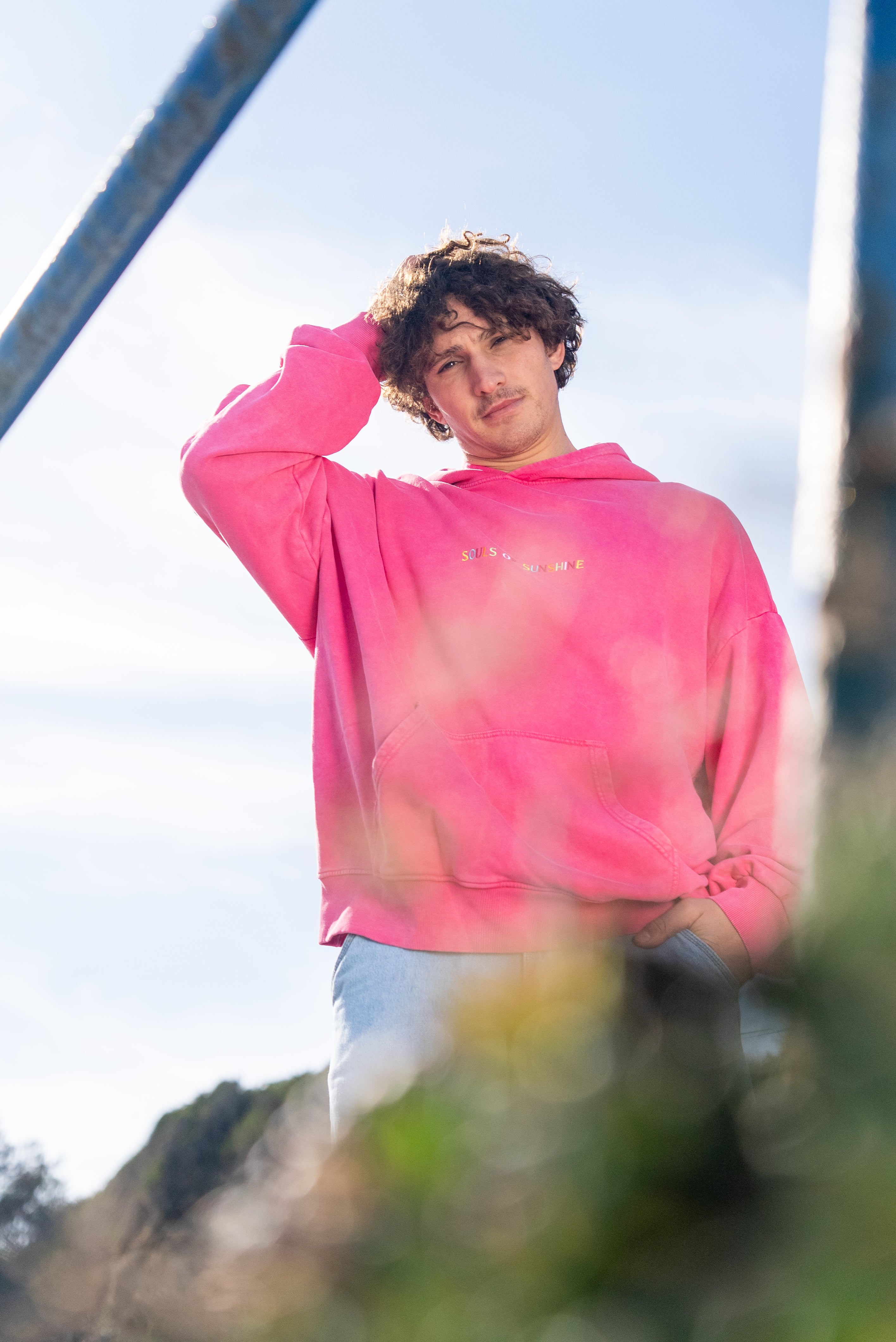 Pink Washed Hoodie