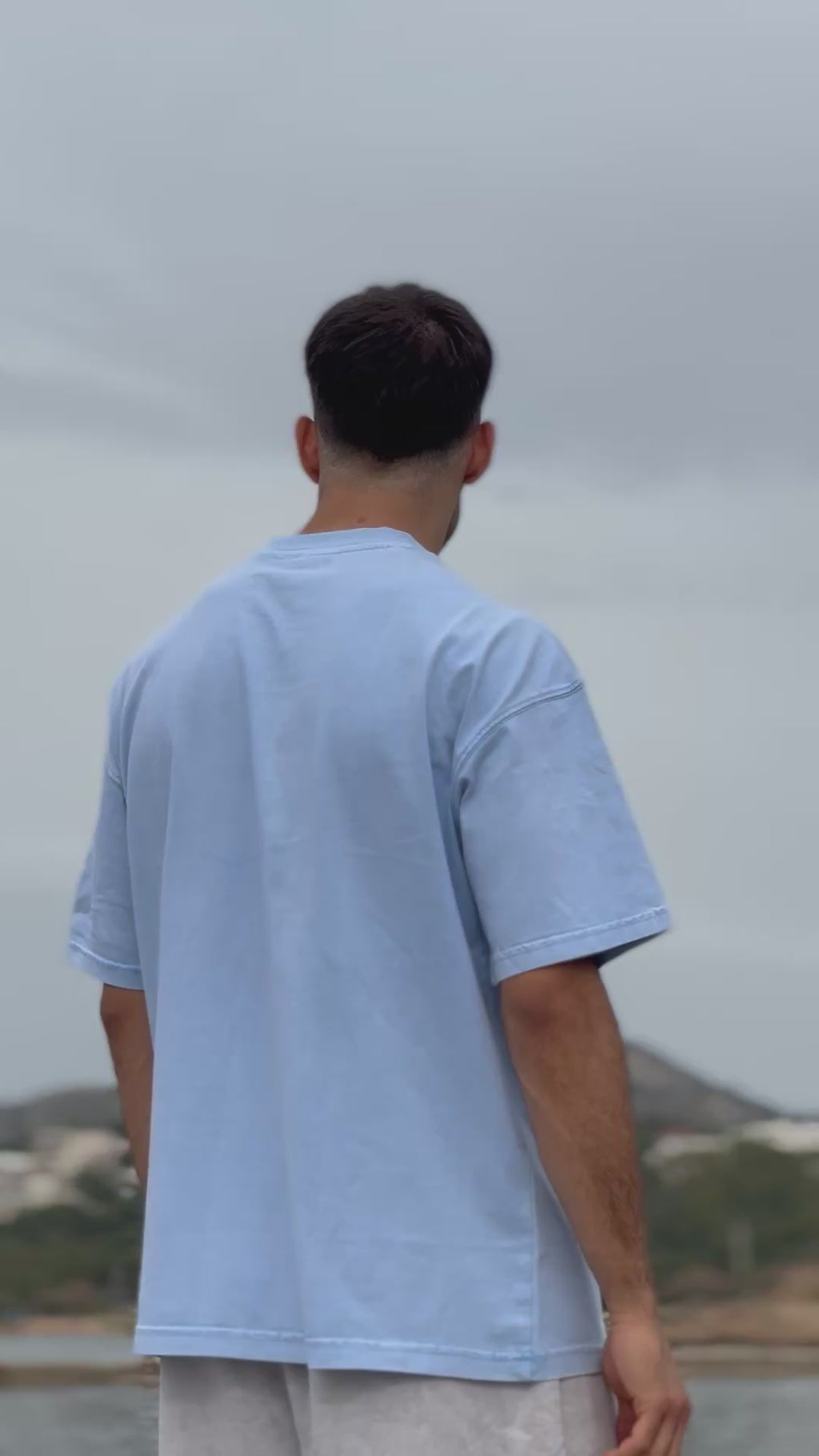 Ice Blue Tee